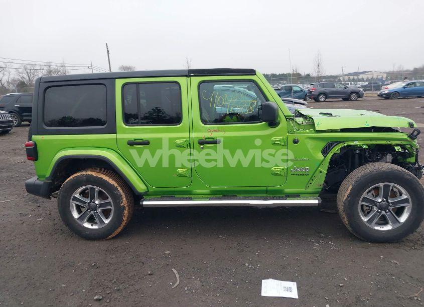 Photo 14 of 2018 Jeep Wrangler UNLIMITED SAHARA 4X4 (VIN 1C4HJXEN0JW285357)