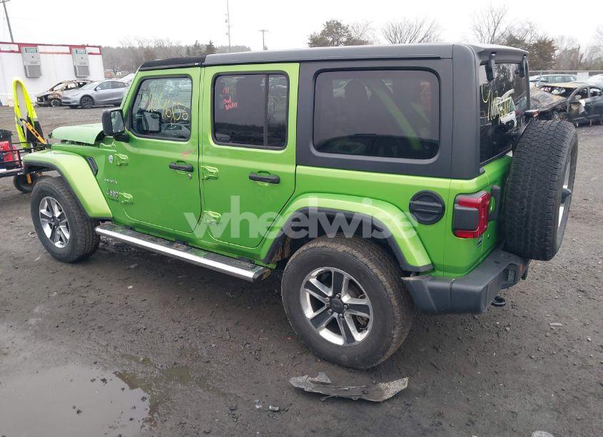 Photo 3 of 2018 Jeep Wrangler UNLIMITED SAHARA 4X4 (VIN 1C4HJXEN0JW285357)