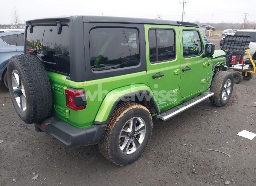 Photo 4 of 2018 Jeep Wrangler UNLIMITED SAHARA 4X4 (VIN 1C4HJXEN0JW285357)