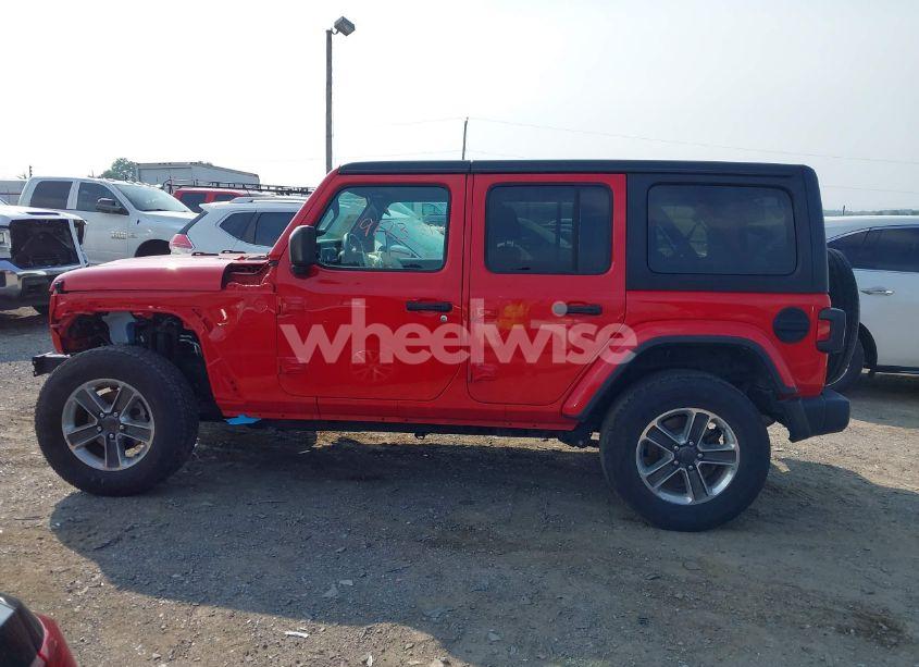 Photo 14 of 2020 Jeep Wrangler UNLIMITED SAHARA 4X4 (VIN 1C4HJXEN0LW184564)