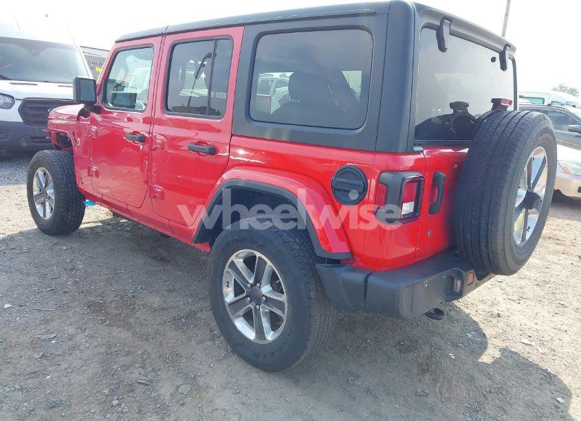 Photo 3 of 2020 Jeep Wrangler UNLIMITED SAHARA 4X4 (VIN 1C4HJXEN0LW184564)