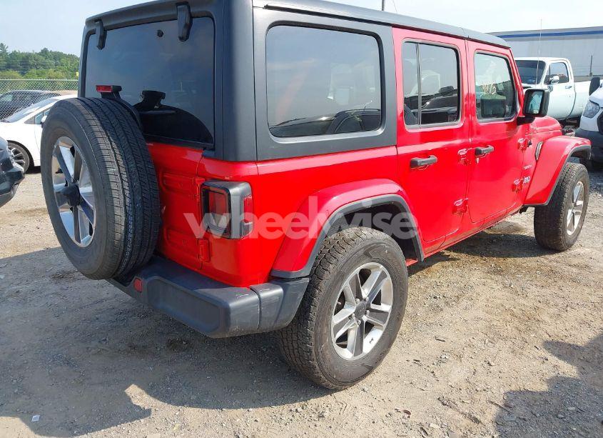 Photo 4 of 2020 Jeep Wrangler UNLIMITED SAHARA 4X4 (VIN 1C4HJXEN0LW184564)