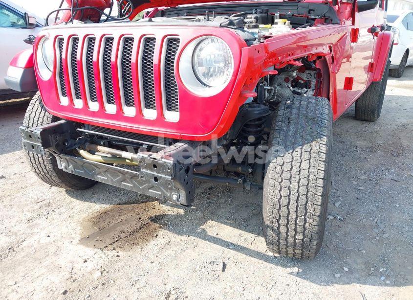 Photo 6 of 2020 Jeep Wrangler UNLIMITED SAHARA 4X4 (VIN 1C4HJXEN0LW184564)