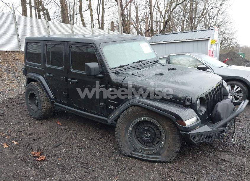 2021 Jeep Wrangler UNLIMITED SAHARA 4X4 (VIN 1C4HJXEN0MW502118) main photo