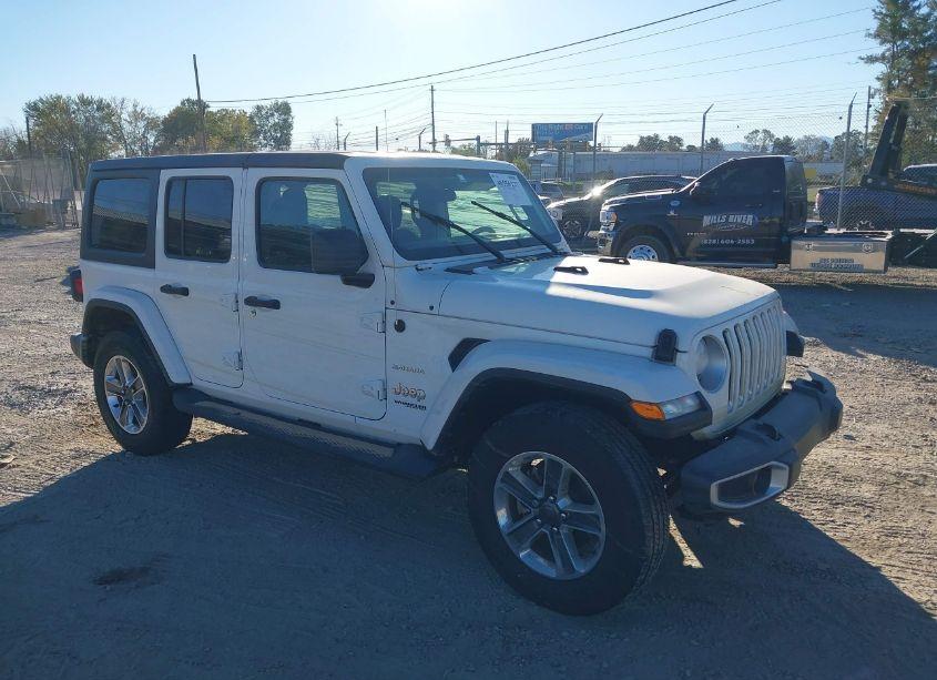 2021 Jeep Wrangler UNLIMITED SAHARA 4X4 (VIN 1C4HJXEN0MW815489) main photo