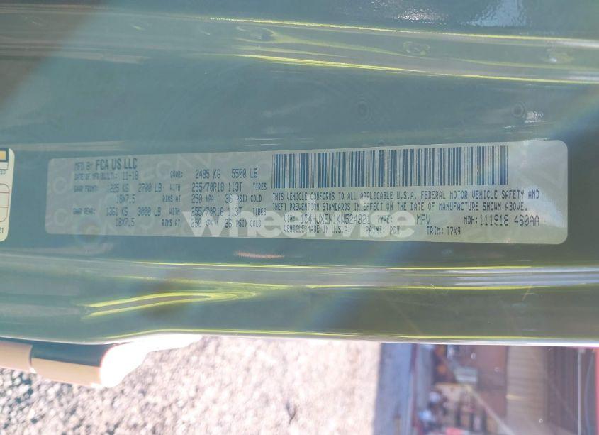 Photo 9 of 2019 Jeep Wrangler UNLIMITED SAHARA 4X4 (VIN 1C4HJXEN1KW524321)