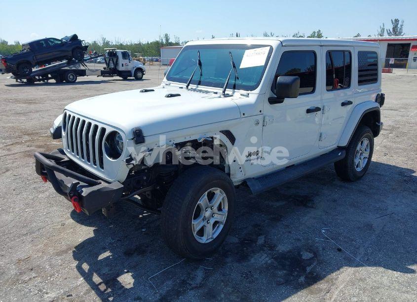 Photo 2 of 2020 Jeep Wrangler UNLIMITED SAHARA ALTITUDE 4X4 (VIN 1C4HJXEN1LW104950)