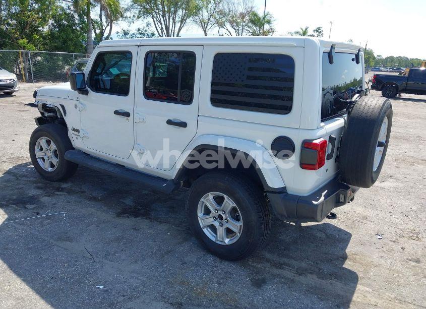 Photo 3 of 2020 Jeep Wrangler UNLIMITED SAHARA ALTITUDE 4X4 (VIN 1C4HJXEN1LW104950)