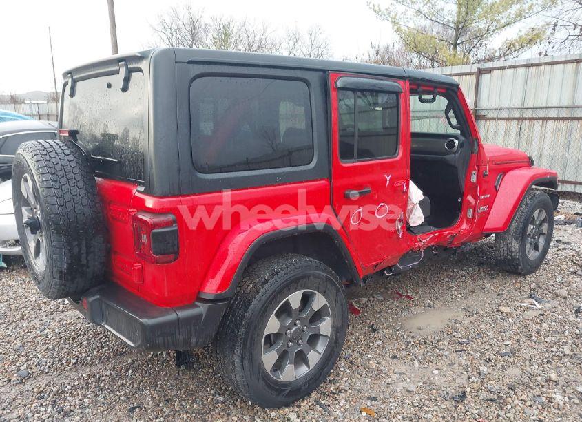 Photo 4 of 2021 Jeep Wrangler UNLIMITED SAHARA (VIN 1C4HJXEN1MW632456)