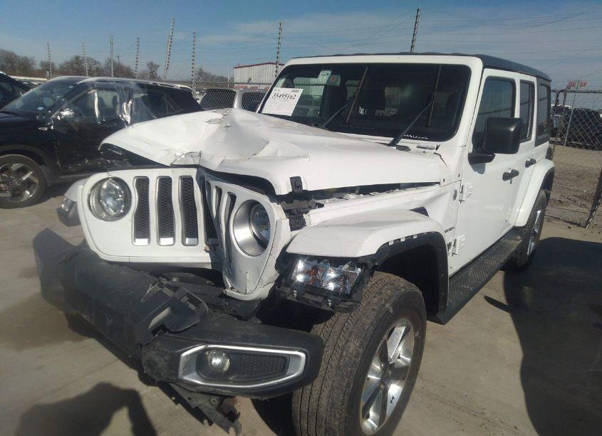 Photo 2 of 2018 Jeep Wrangler UNLIMITED SAHARA 4X4 (VIN 1C4HJXEN2JW295808)