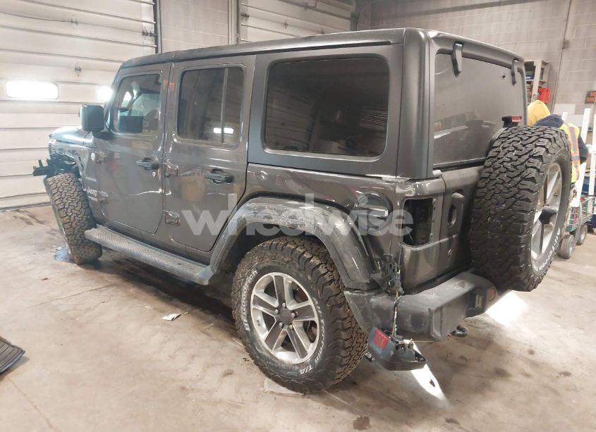 Photo 3 of 2019 Jeep Wrangler UNLIMITED SAHARA 4X4 (VIN 1C4HJXEN2KW594605)