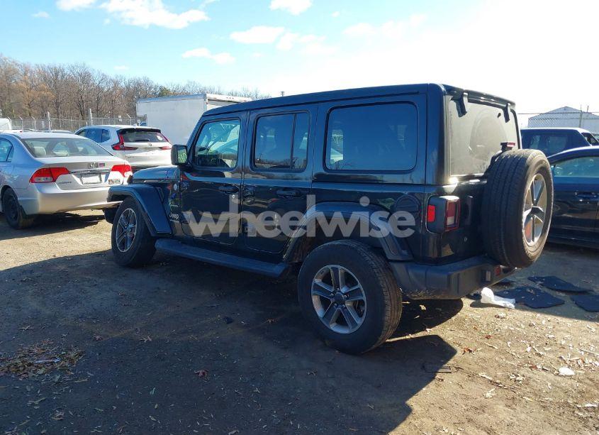 Photo 3 of 2020 Jeep Wrangler UNLIMITED SAHARA 4X4 (VIN 1C4HJXEN2LW221842)