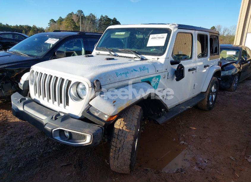 Photo 2 of 2020 Jeep Wrangler UNLIMITED SAHARA 4X4 (VIN 1C4HJXEN2LW267929)
