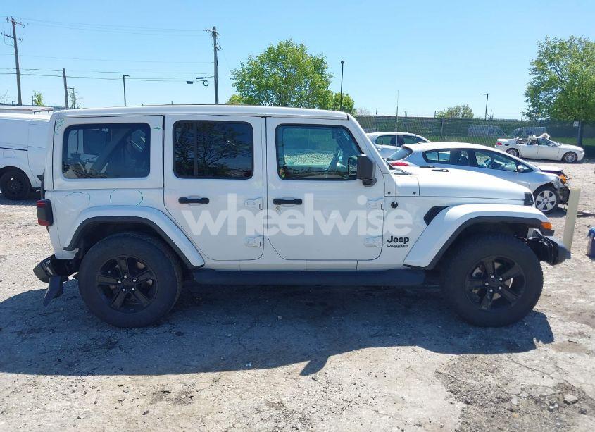 Photo 14 of 2021 Jeep Wrangler UNLIMITED SAHARA ALTITUDE 4X4 (VIN 1C4HJXEN2MW528137)