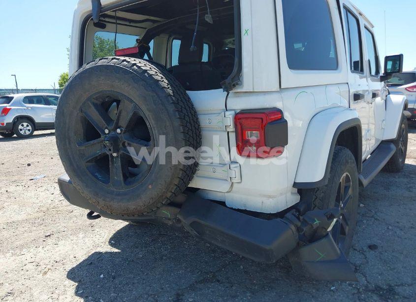 Photo 22 of 2021 Jeep Wrangler UNLIMITED SAHARA ALTITUDE 4X4 (VIN 1C4HJXEN2MW528137)