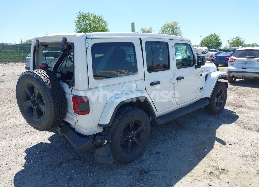 Photo 4 of 2021 Jeep Wrangler UNLIMITED SAHARA ALTITUDE 4X4 (VIN 1C4HJXEN2MW528137)