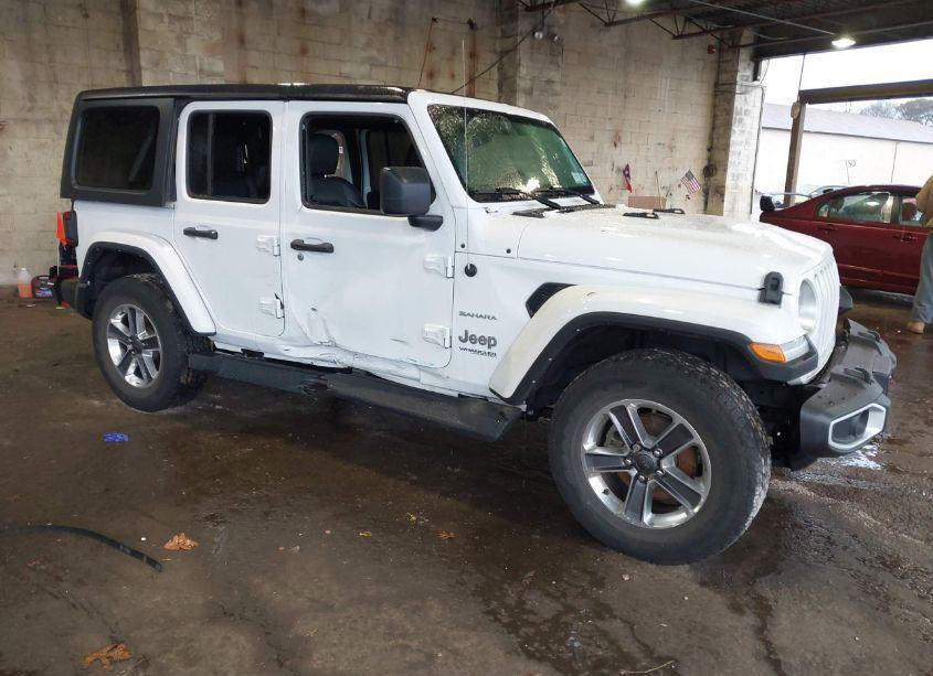 2021 Jeep Wrangler UNLIMITED SAHARA 4X4 (VIN 1C4HJXEN2MW704359) main photo