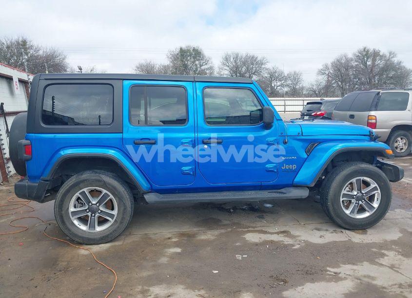 Photo 14 of 2021 Jeep Wrangler UNLIMITED SAHARA 4X4 (VIN 1C4HJXEN2MW783709)