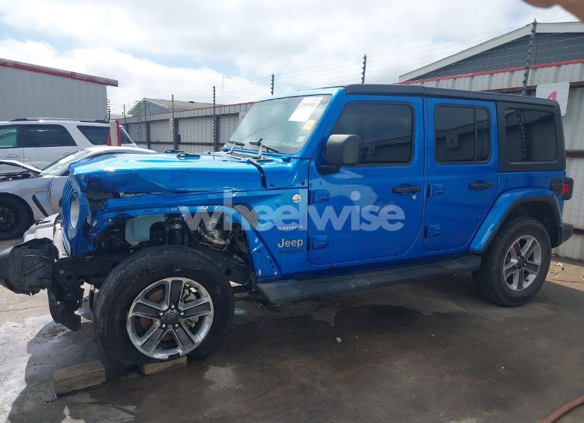 Photo 15 of 2021 Jeep Wrangler UNLIMITED SAHARA 4X4 (VIN 1C4HJXEN2MW783709)