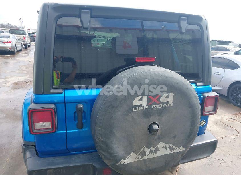 Photo 17 of 2021 Jeep Wrangler UNLIMITED SAHARA 4X4 (VIN 1C4HJXEN2MW783709)