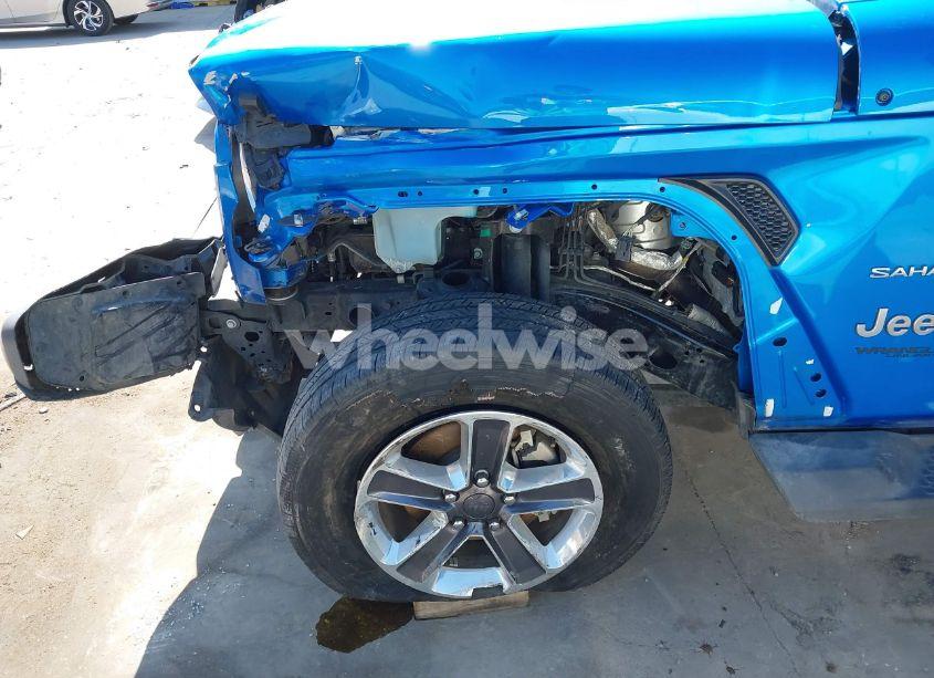 Photo 18 of 2021 Jeep Wrangler UNLIMITED SAHARA 4X4 (VIN 1C4HJXEN2MW783709)