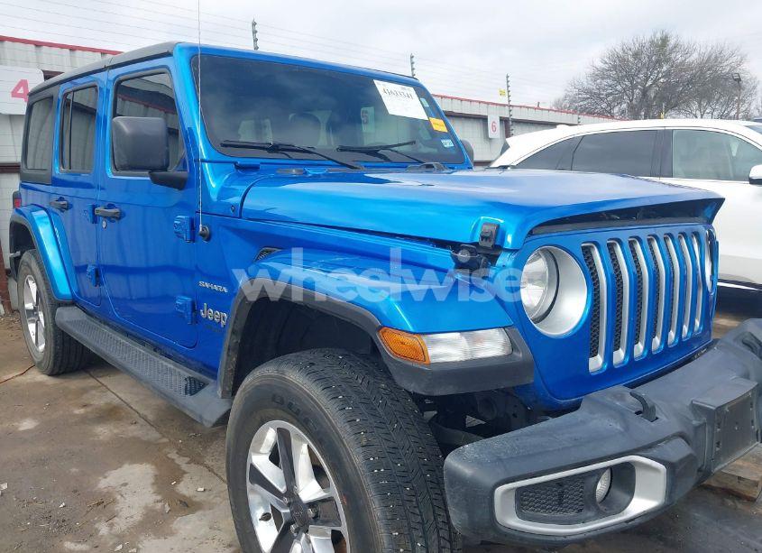 Photo 19 of 2021 Jeep Wrangler UNLIMITED SAHARA 4X4 (VIN 1C4HJXEN2MW783709)