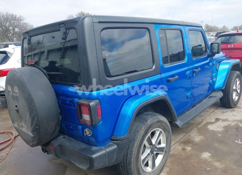 Photo 4 of 2021 Jeep Wrangler UNLIMITED SAHARA 4X4 (VIN 1C4HJXEN2MW783709)