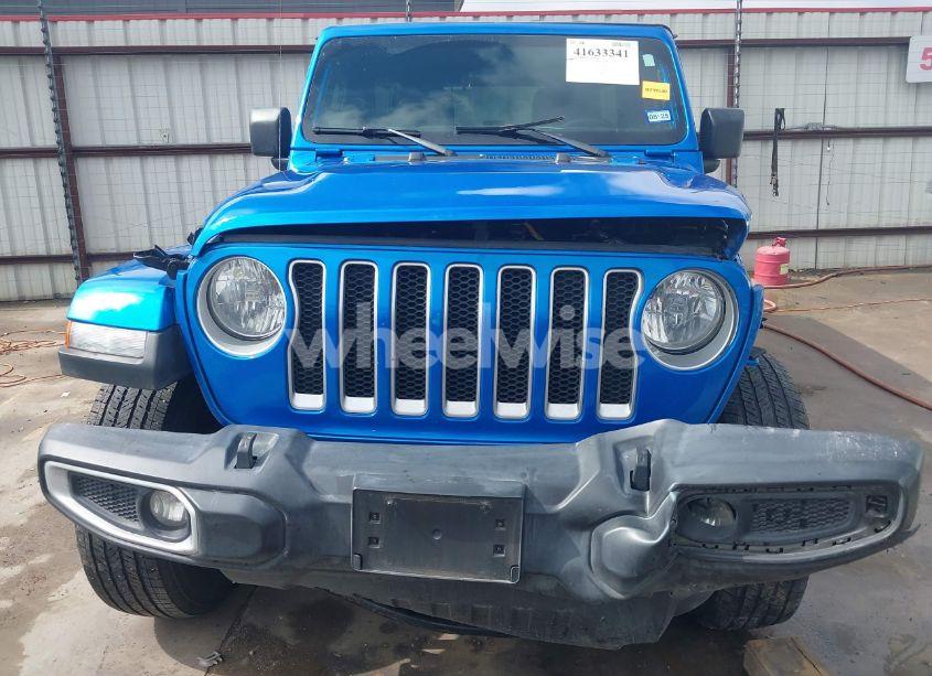 Photo 6 of 2021 Jeep Wrangler UNLIMITED SAHARA 4X4 (VIN 1C4HJXEN2MW783709)