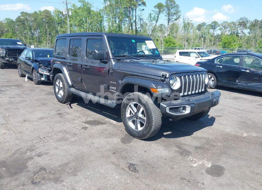 2022 Jeep Wrangler UNLIMITED SAHARA 4X4 (VIN 1C4HJXEN2NW194502) main photo