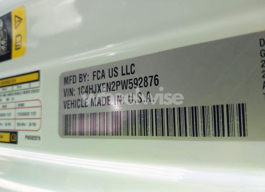 Photo 9 of 2023 Jeep Wrangler 4-DOOR HIGH ALTITUDE 4X4 (VIN 1C4HJXEN2PW592876)