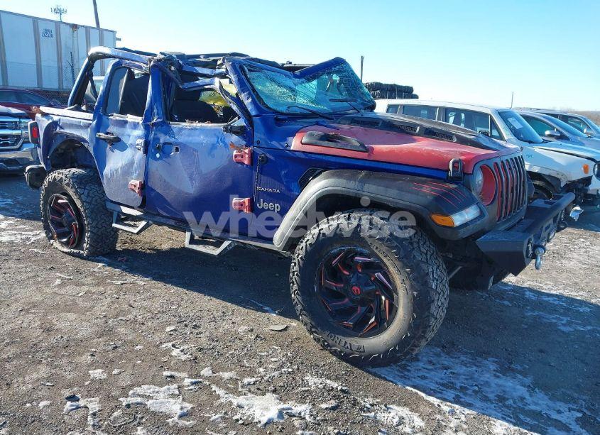 2018 Jeep Wrangler UNLIMITED SAHARA (VIN 1C4HJXEN3JW230594) main photo