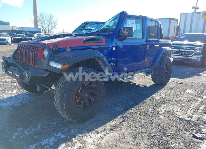 Photo 2 of 2018 Jeep Wrangler UNLIMITED SAHARA (VIN 1C4HJXEN3JW230594)