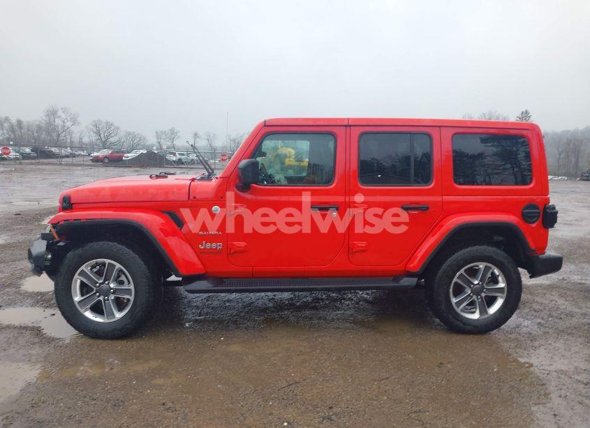 Photo 15 of 2020 Jeep Wrangler UNLIMITED SAHARA 4X4 (VIN 1C4HJXEN3LW232316)
