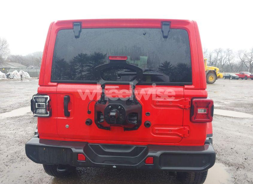 Photo 17 of 2020 Jeep Wrangler UNLIMITED SAHARA 4X4 (VIN 1C4HJXEN3LW232316)