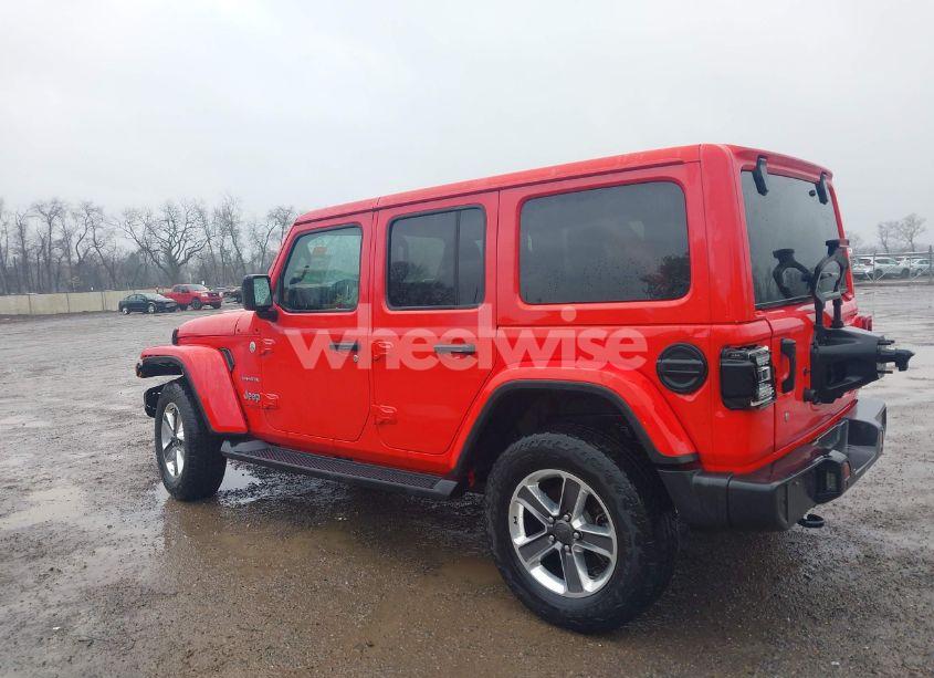 Photo 3 of 2020 Jeep Wrangler UNLIMITED SAHARA 4X4 (VIN 1C4HJXEN3LW232316)