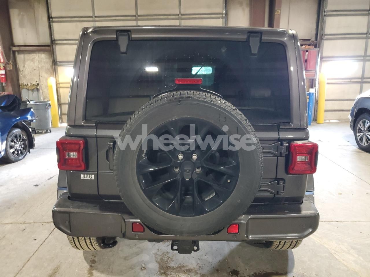 Photo 6 of 2020 JEEP WRANGLER UNLIMITED SAHARA (VIN 1C4HJXEN3LW344016)