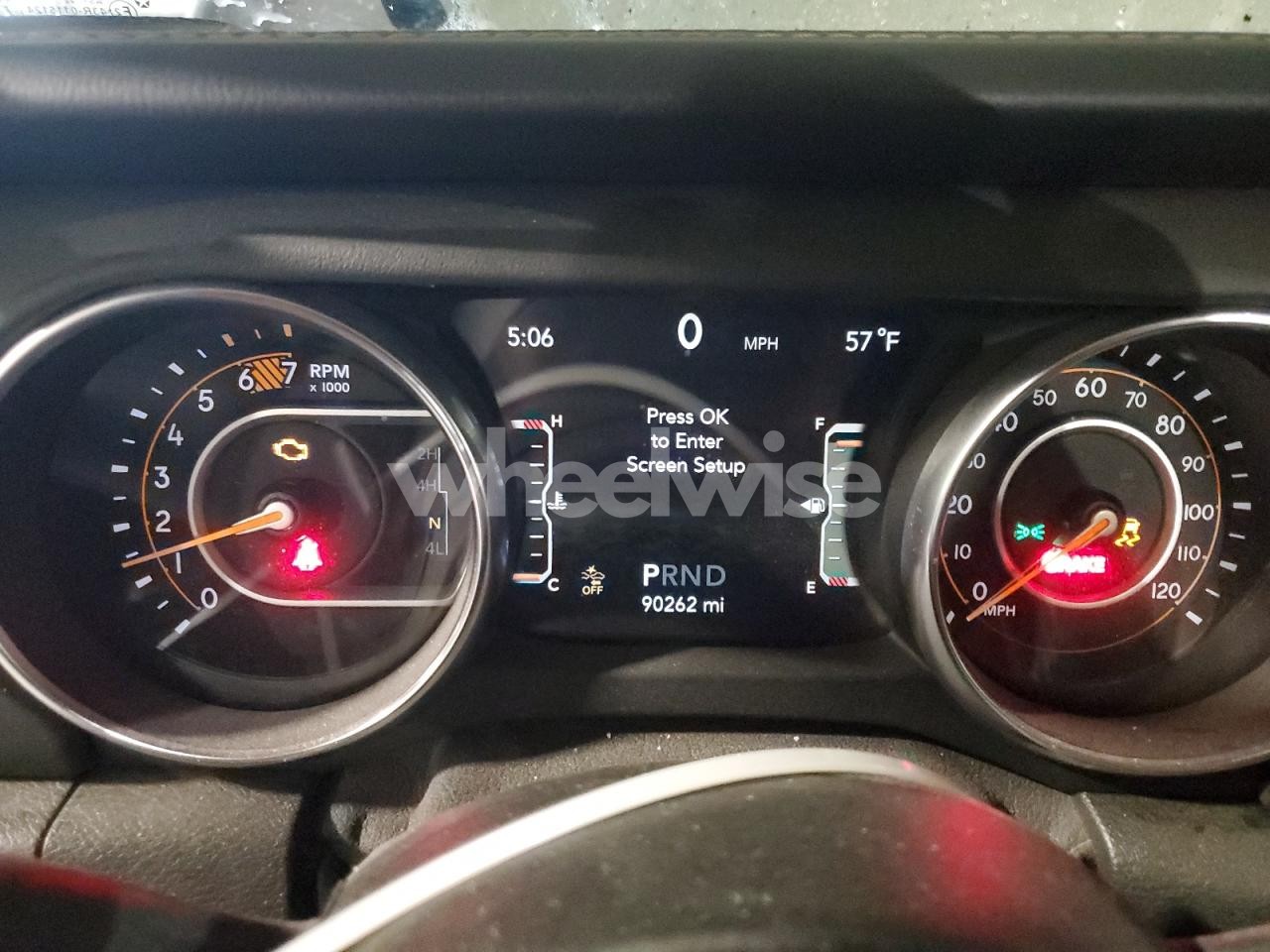 Photo 9 of 2020 JEEP WRANGLER UNLIMITED SAHARA (VIN 1C4HJXEN3LW344016)