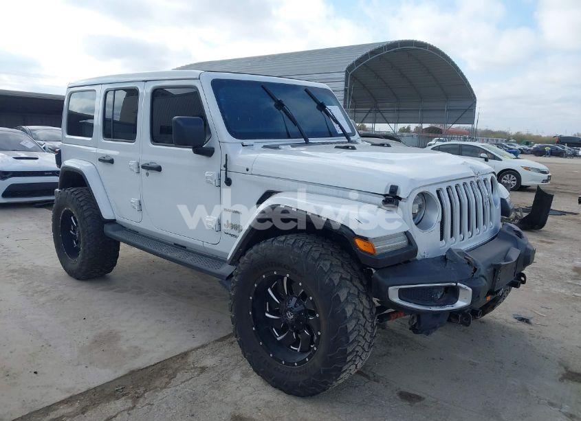 2021 Jeep Wrangler UNLIMITED SAHARA 4X4 (VIN 1C4HJXEN3MW717895) main photo