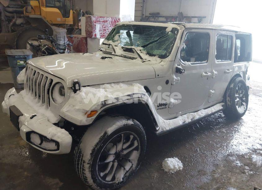 Photo 2 of 2022 Jeep Wrangler UNLIMITED HIGH ALTITUDE 4X4 (VIN 1C4HJXEN3NW222744)