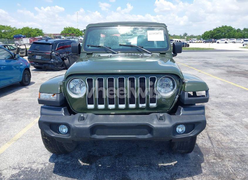 Photo 12 of 2022 Jeep Wrangler UNLIMITED SAHARA 4X4 (VIN 1C4HJXEN3NW242458)