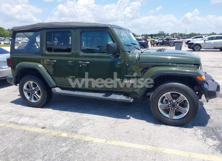 Photo 13 of 2022 Jeep Wrangler UNLIMITED SAHARA 4X4 (VIN 1C4HJXEN3NW242458)