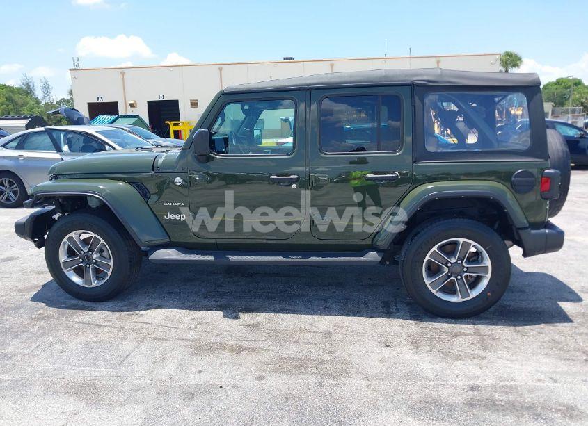 Photo 14 of 2022 Jeep Wrangler UNLIMITED SAHARA 4X4 (VIN 1C4HJXEN3NW242458)