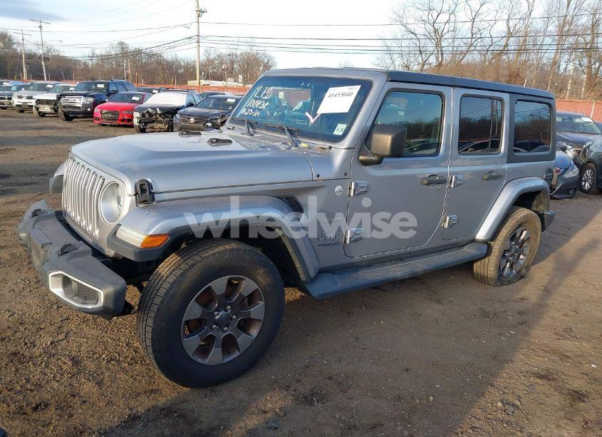 Photo 2 of 2018 Jeep Wrangler UNLIMITED SAHARA 4X4 (VIN 1C4HJXEN4JW173435)