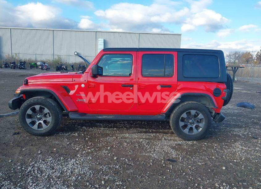 Photo 14 of 2019 Jeep Wrangler UNLIMITED SAHARA 4X4 (VIN 1C4HJXEN4KW686850)