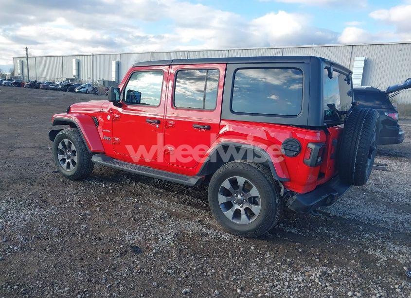 Photo 3 of 2019 Jeep Wrangler UNLIMITED SAHARA 4X4 (VIN 1C4HJXEN4KW686850)