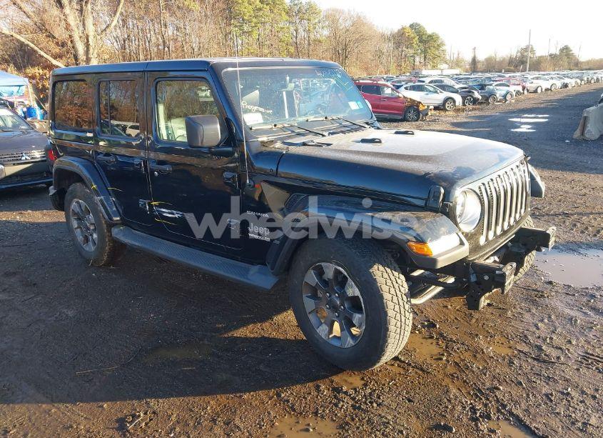 2020 Jeep Wrangler UNLIMITED SAHARA 4X4 (VIN 1C4HJXEN4LW157514) main photo