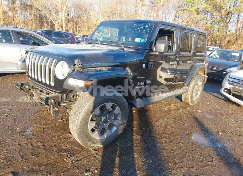 Photo 2 of 2020 Jeep Wrangler UNLIMITED SAHARA 4X4 (VIN 1C4HJXEN4LW157514)