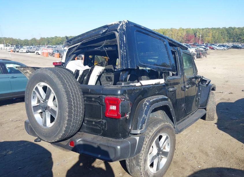 Photo 4 of 2022 Jeep Wrangler UNLIMITED SAHARA 4X4 (VIN 1C4HJXEN4NW262475)