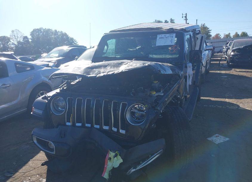 Photo 6 of 2022 Jeep Wrangler UNLIMITED SAHARA 4X4 (VIN 1C4HJXEN4NW262475)