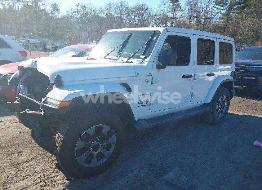 Photo 2 of 2020 Jeep Wrangler UNLIMITED SAHARA 4X4 (VIN 1C4HJXEN5LW194815)